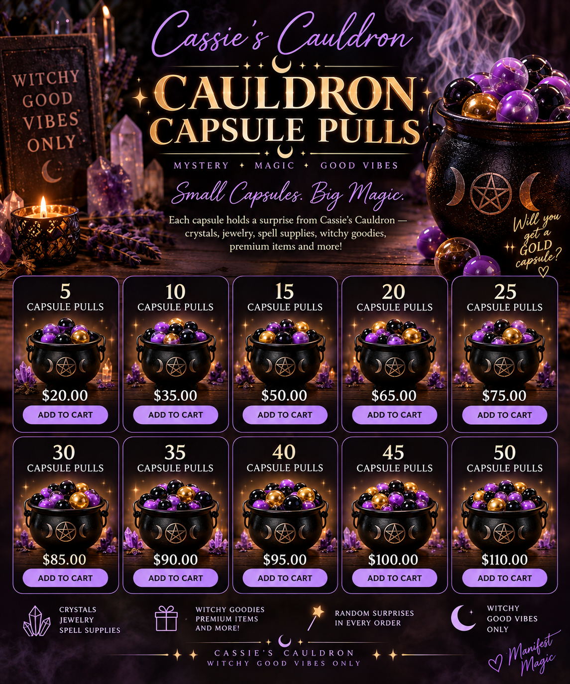 Cauldron Capsules