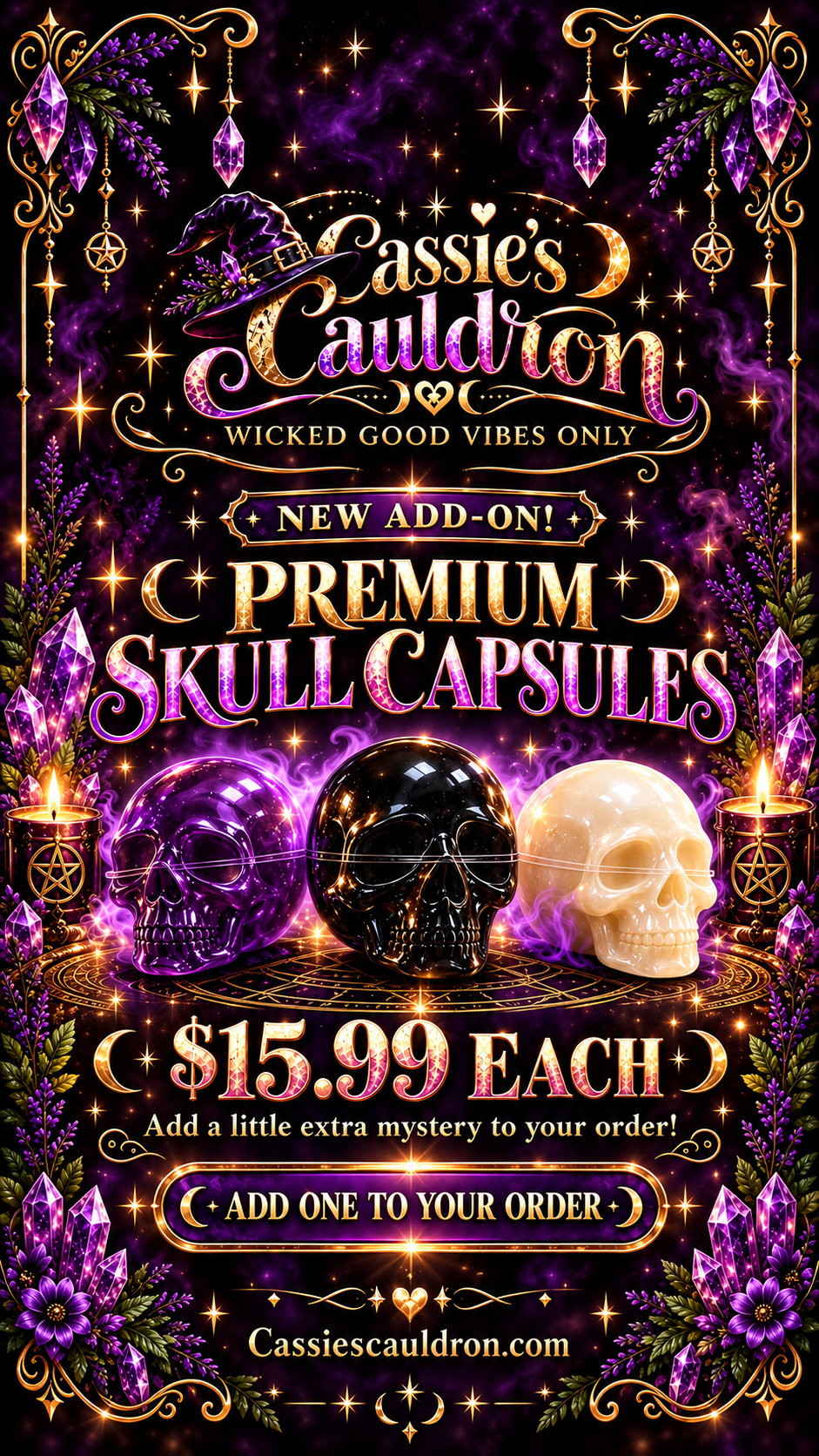 Premium Skull Capsules